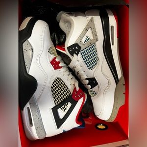 Air jordan 4 size 5.5 “what the four”